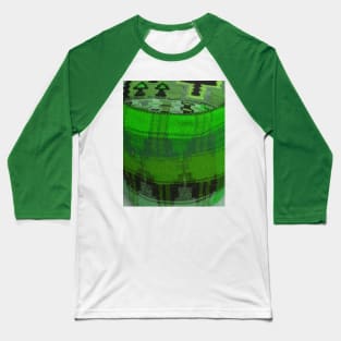 green abstract art, antique rug pattern, minimal art, modern art, carpet texture, For custom orders please DM me. around 100 years old Baseball T-Shirt